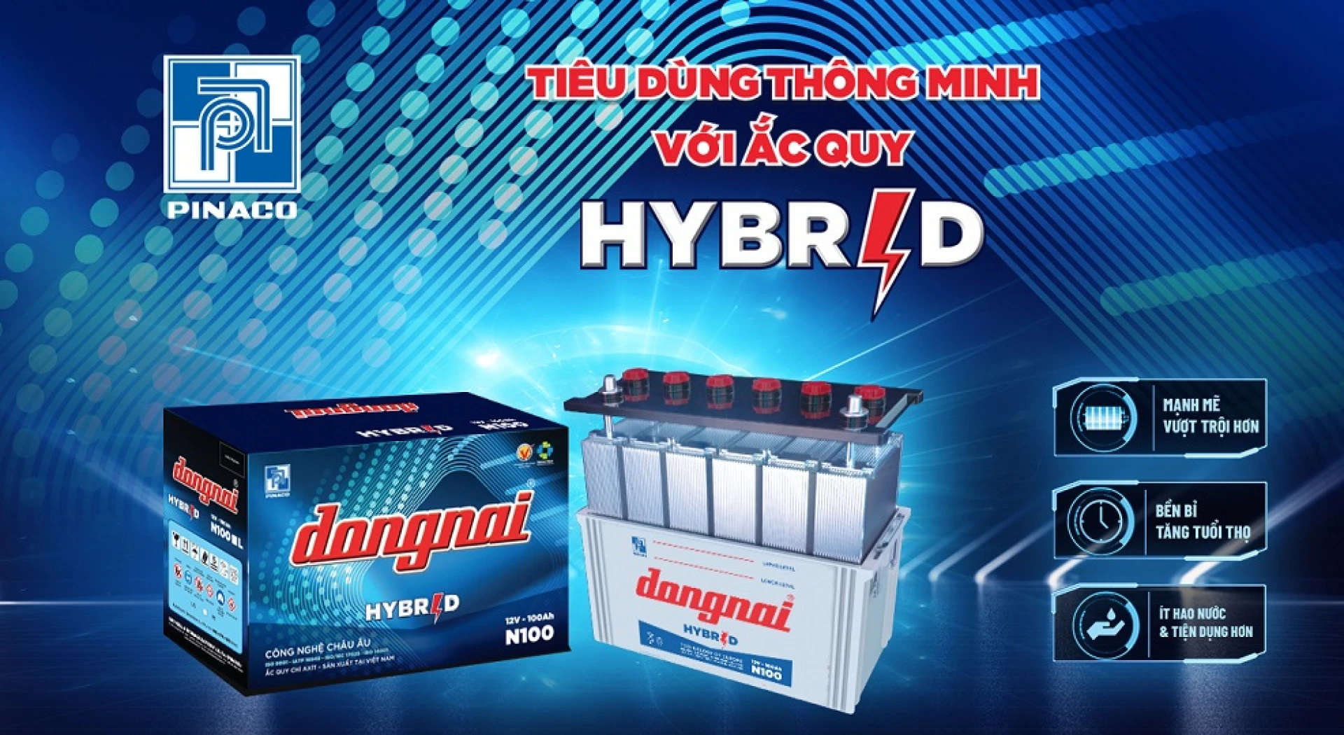 ắc quy sóng thần