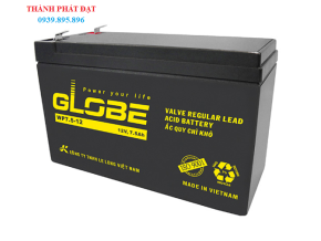ẮC QUY GLOBE WP7.5 - 12 (12V-7.5AH)