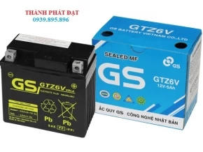 Ắc quy GS GTZ6V 12V 5AH
