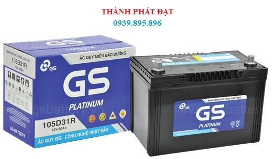 ẮC QUY GS 105D31R-MF 90AH