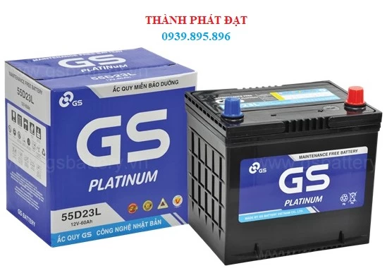 ẮC QUY GS 55D23L-MF 60AH