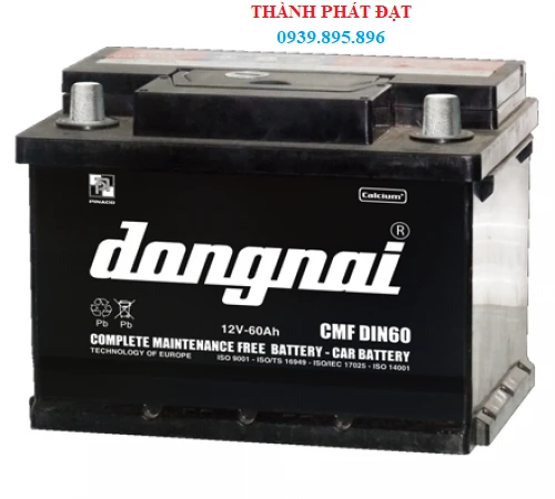 ẮC QUY ĐỒNG NAI CMF DIN60 60AH