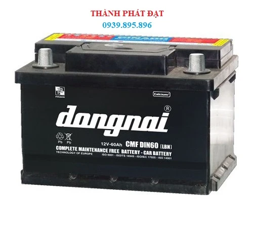 ẮC QUY ĐỒNG NAI CMF DIN60 (LBN) 60AH