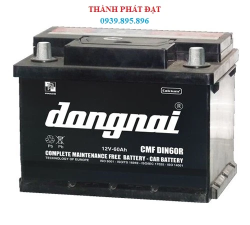 ẮC QUY ĐỒNG NAI CMF DIN60R 60AH