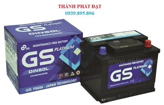 ẮC QUY GS DIN60R/L-MF 60AH