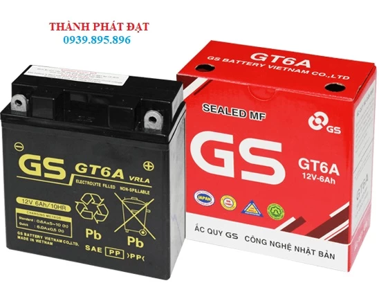 Ắc quy GS GT6A 12V 6AH