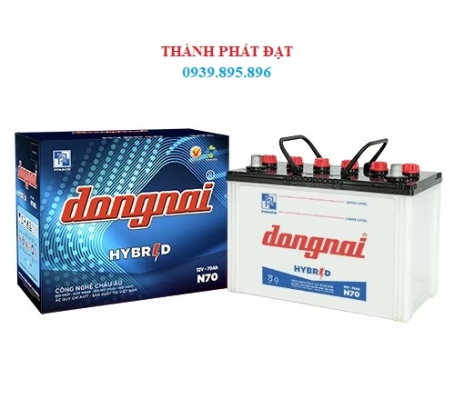 ẮC QUY ĐỒNG NAI N70 70AH